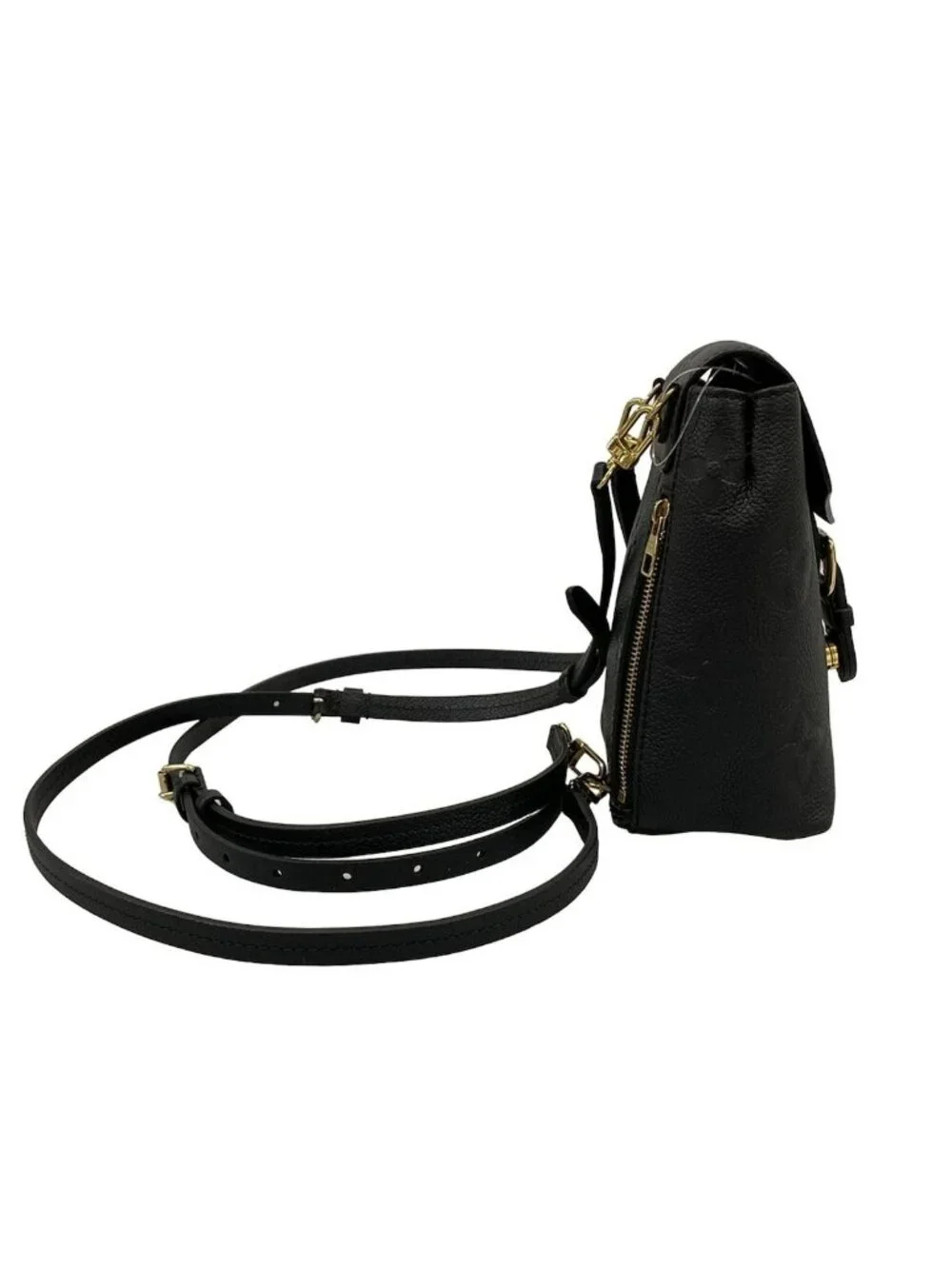 Louis Vuitton Backpack Monogram Empreinte Tiny Noir Leather Cowhide